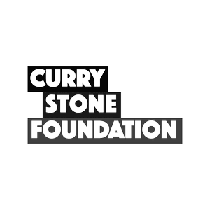 Curry Stone Foundation logo: three stacked black rectangles with bold outlined text reading CURRY STONE FOUNDATION.